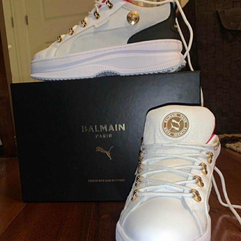 Balmain× Puma Deva Sneakers